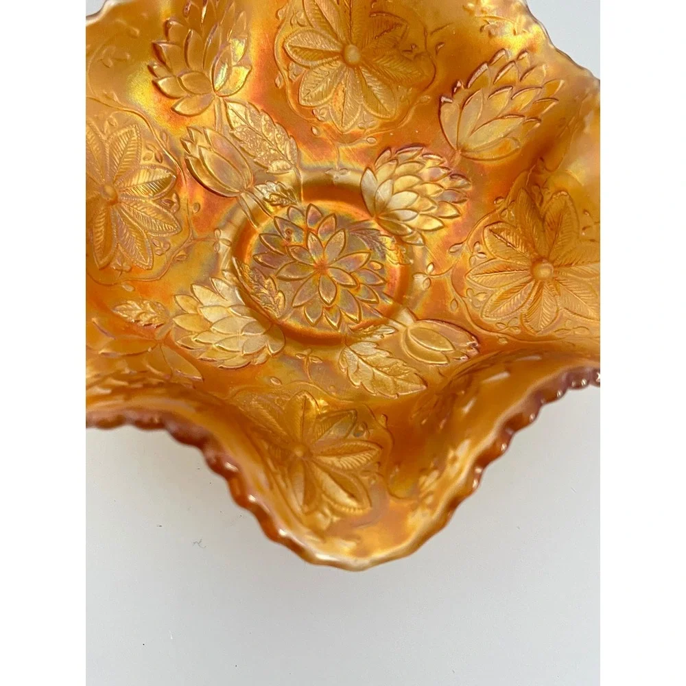Fenton Carnival Glass Bowl Home Decor‎ 7.5